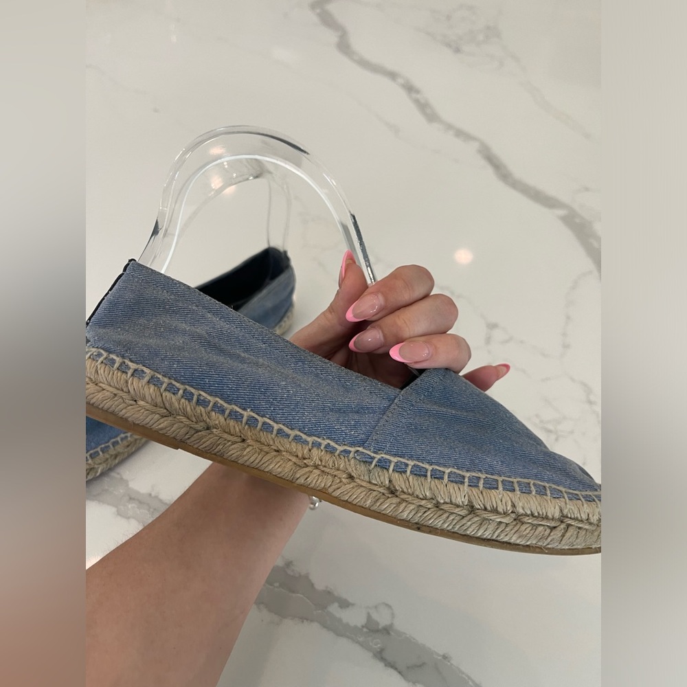 Saint Laurent Cotton Denim Espadrille Loafers (unrestored) – Women’s - Picture 6 of 11
